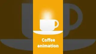 【HTML&CSS】Make a coffee animation. 