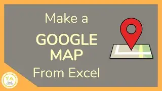 How to Make a Google Map from Excel - Tutorial 📍🗺️