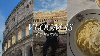 Final Day In Rome & Travelling Home | Vlogmas Day 14