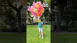 How Many Balloons Does It Take To Make a Football Fly? 🎈