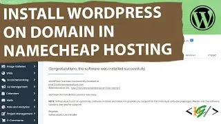 How to Install WordPress on Domain in Namecheap Hosting / cPanel |Share Hosting | Softaculous