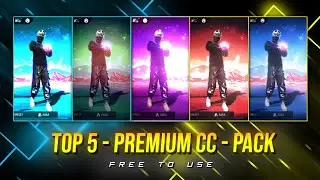 Top 5 Cc Xml Preset's | 4k Quality Cc  Pack For Alight Motion | Free To Use 💯