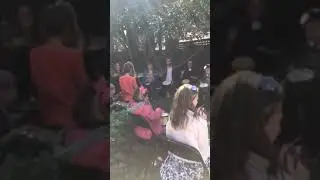 Regina Leading Kid’s Drum Circle at Unitarian Church in Charleston