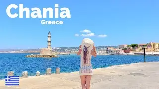 Chania, Greece 🇬🇷- 4K-HDR Walking Tour In The Island Of Crete