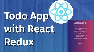 Building Todo App with React Redux