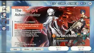 langsung gacha arlecchino | Genshin Impact Indonesia