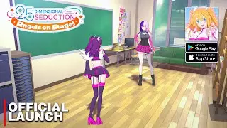 Nigoriri Angels on Stage! - Official Launch Gameplay (Android/iOS)