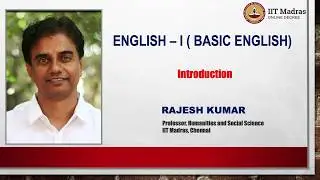 English 1 (Basic English) - Introduction