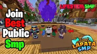 💯 Play Best Lifesteal Public Smp Server For Minecraft 🚘 | Java + PE | 24/7 Online | Free To Join 🏓