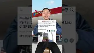 Pertalite gak akan dijual lagi? BBM subsidi BERHENTI? Masa sih? #shorts