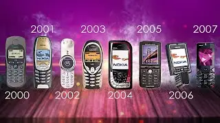 ПОПУЛЯРНЫЕ ТЕЛЕФОНЫ 2000-2007 года | Моя история ч.1