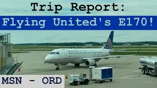 Trip Report: Rarest Airframe in the Fleet! | United E170 | Madison - Chicago | MSN - ORD