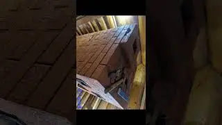 Кладка бюджетной печи с плитой. 10/10. 
