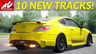 10 NEW 2023 Tracks in 5 Minutes! - Assetto Corsa Download Links