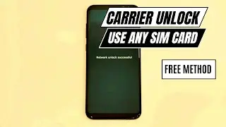 Remove the Carrier Lock on your Android Device without Software