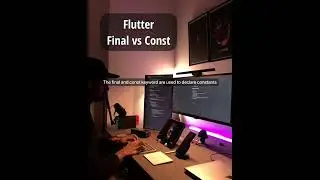 #1 const vs final | Flutter Shorts |