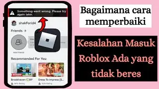 Cara memperbaiki masalah login roblox