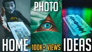 5 EASY HOME PHOTOGRAPHY IDEAS TO GO VIRAL ON INSTAGRAM | Creative Mobile & Dslr Photography Tips