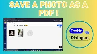 How to Save a Photo as a PDF