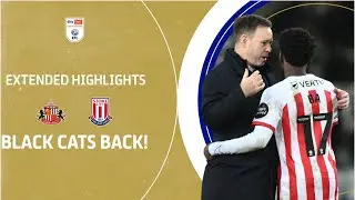 BLACK CATS BACK! | Sunderland v Stoke City extended highlights