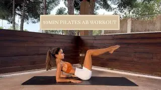 10MIN everyday pilates hourglass ab workout // no equipment or repeats