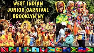 best of: WEST INDIAN JUNIOR CARNIVAL Parade 2024 Brooklyn, New York