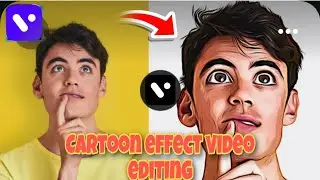 Cartoon effect video editing|| How to convert normal video to cartoon effect video #vita