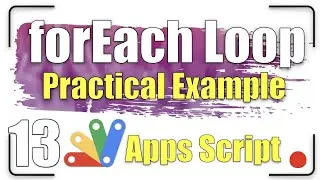 forEach loop - How to convert Celsius degrees to Fahrenheit | Apps Script 13