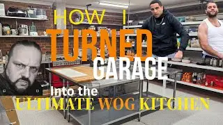 How I Turned My Garage Into a Kitchen -Wog style