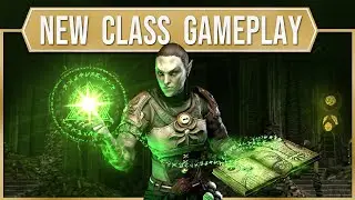 ESO Necrom: New Class Gameplay: Arcanist - (The Elder Scrolls Online Walkthrough Ending)