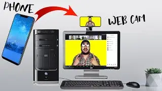 Turn your Phone into a full HD WebCam! Full steps for USB data cable as well as Wi-Fi connection.