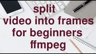 Extract frames from video using FFmpeg command for beginners.