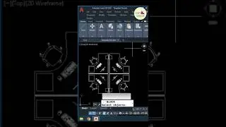 Creating Block in 10 Seconds #AutoCAD #Shorts #Autocadtips #autocadreels #autocadtricks #cadcareer