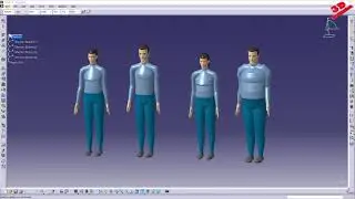 CATIA V5 - Human Builder workbench introduction