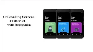 Flutter UI Tutorial | Onboarding Screen Flutter UI  -  Day 24