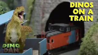Mighty Dinos on a Train! | Best of Dino Dan Trek's Adventures