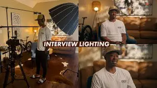 How to Light Your Interview Setup (In 60 Seconds)