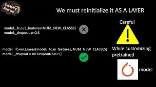 2: Be careful while customizing pretrained pytorch model