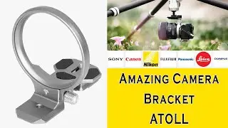 NEW Camera tripod Mount, Silent Corner Atoll, Not L bracket, Fuji XT5, Sony A7R5, Canon R6, Nikon Z7