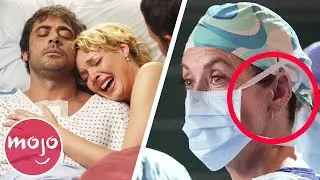 ¡TOP 9 ERRORES QUE SE QUEDARON EN GREY'S ANATOMY!