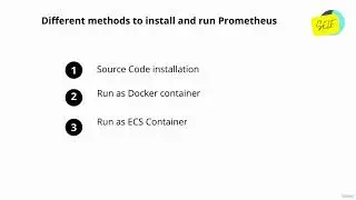 Different methods to install and run Prometheus