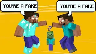 FAKE HEROBRINE - ACTION MINECRAFT ANIMATION