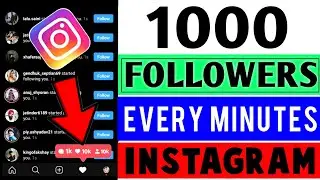 How To Get Followers On Instagram 2021 | How To Increase Followers On Instagram | Instagram Likes