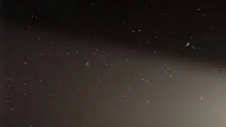 Real Dust Particles With Beams Of Light From Bottom - Free HD Vfx Footage
