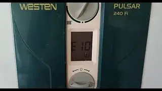 ✅Низкое давление воды - Ошибка Е10 Westen Pulsar 240 Fi Газовый котел Вестен E10 Error