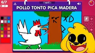 ¡EL DIBUJO MÁS TONTO de los COMPAS! 😂🎨 QUÉ ES ESTO??? 🤣 MIKECRACK en GARTIC PHONE #5