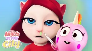 Down With a Cold 🤧 Talking Angela: In The City (Episode 8)