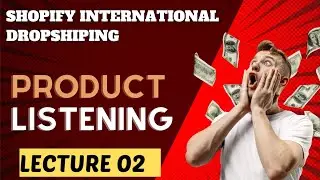 Shopify dropshiping full course | Shopify Product listing | How to earn with Shopify #shopify