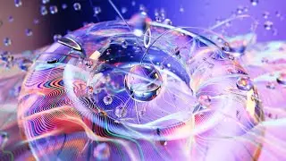 Create Abstract Chromatic Art with X-Particles & Redshift Workflow | Cinema 4D Tutorial