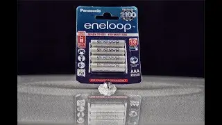 Unboxing & Review: Rechargeable Panasonic Eneloop AAA 750mAh NiMh Battery.